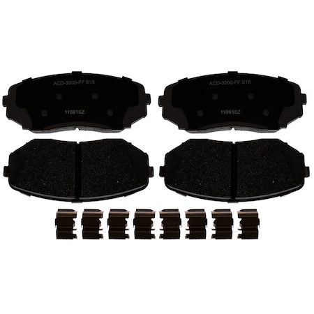 Acdelco 07 Ford Truck 07 Lincoln Truck 07 Mazda Pad Set-Frt Dis, 14D1258Chf1 14D1258CHF1